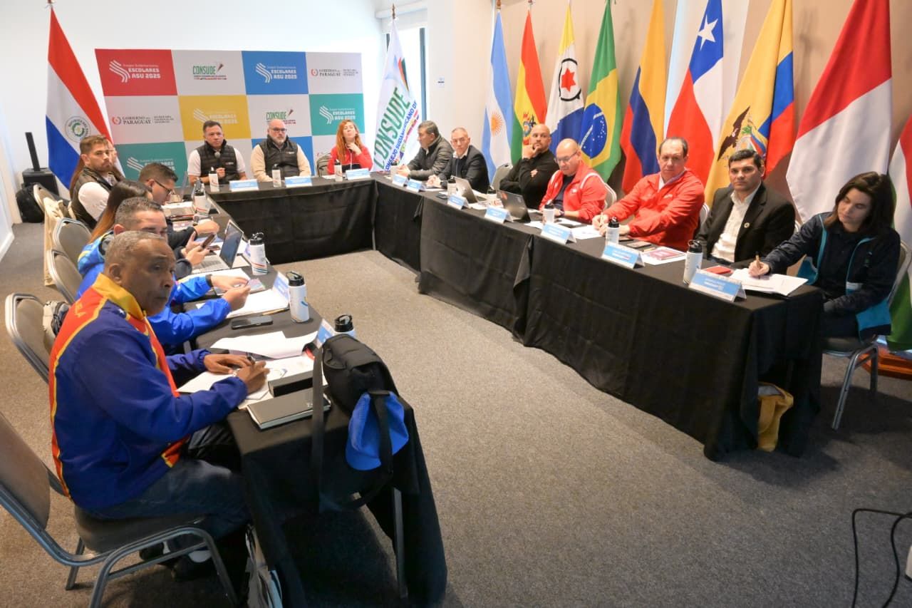 Paraguay recibe a Jefes de Misión de los Suda Escolares 2025