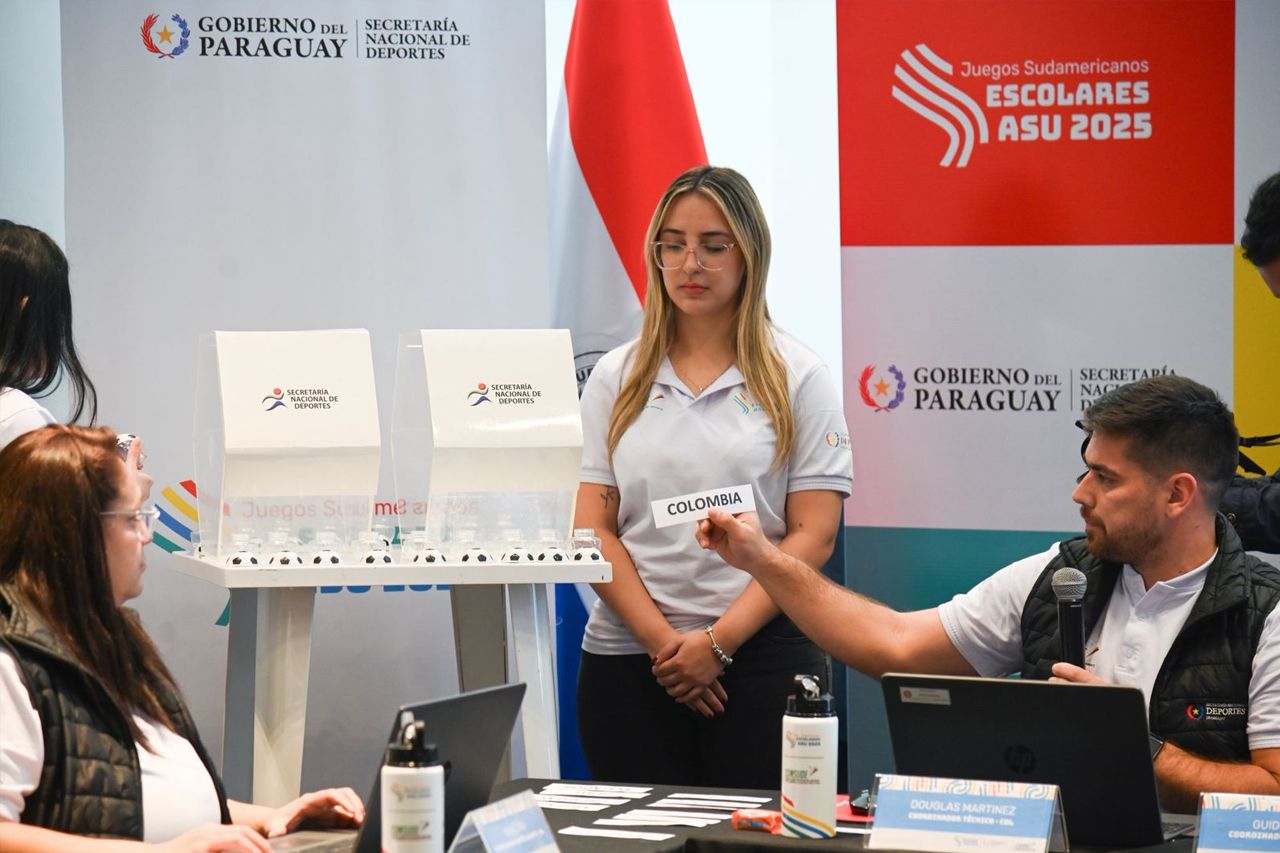 Grupos definidos para el Sudamericano Escolar